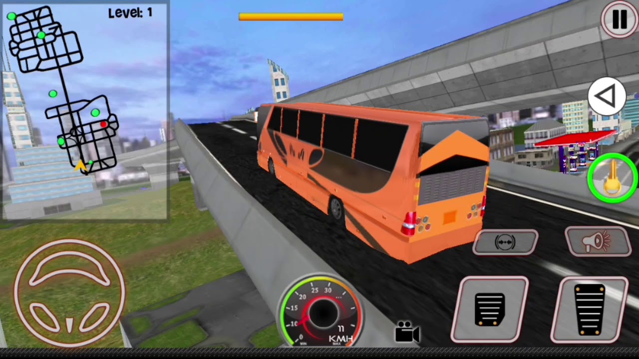 City Coach Bus Simulator 2019) Android gameplay|Android Games|