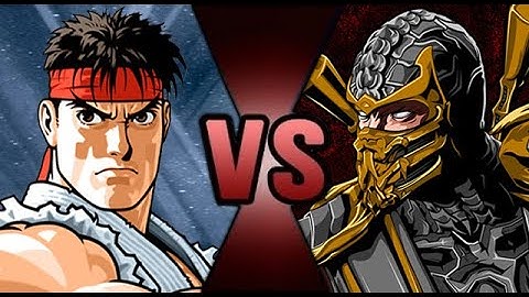 Ryu vs Scorpion | Source Rap Battle