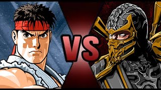 Ryu vs Scorpion | Source Rap Battle