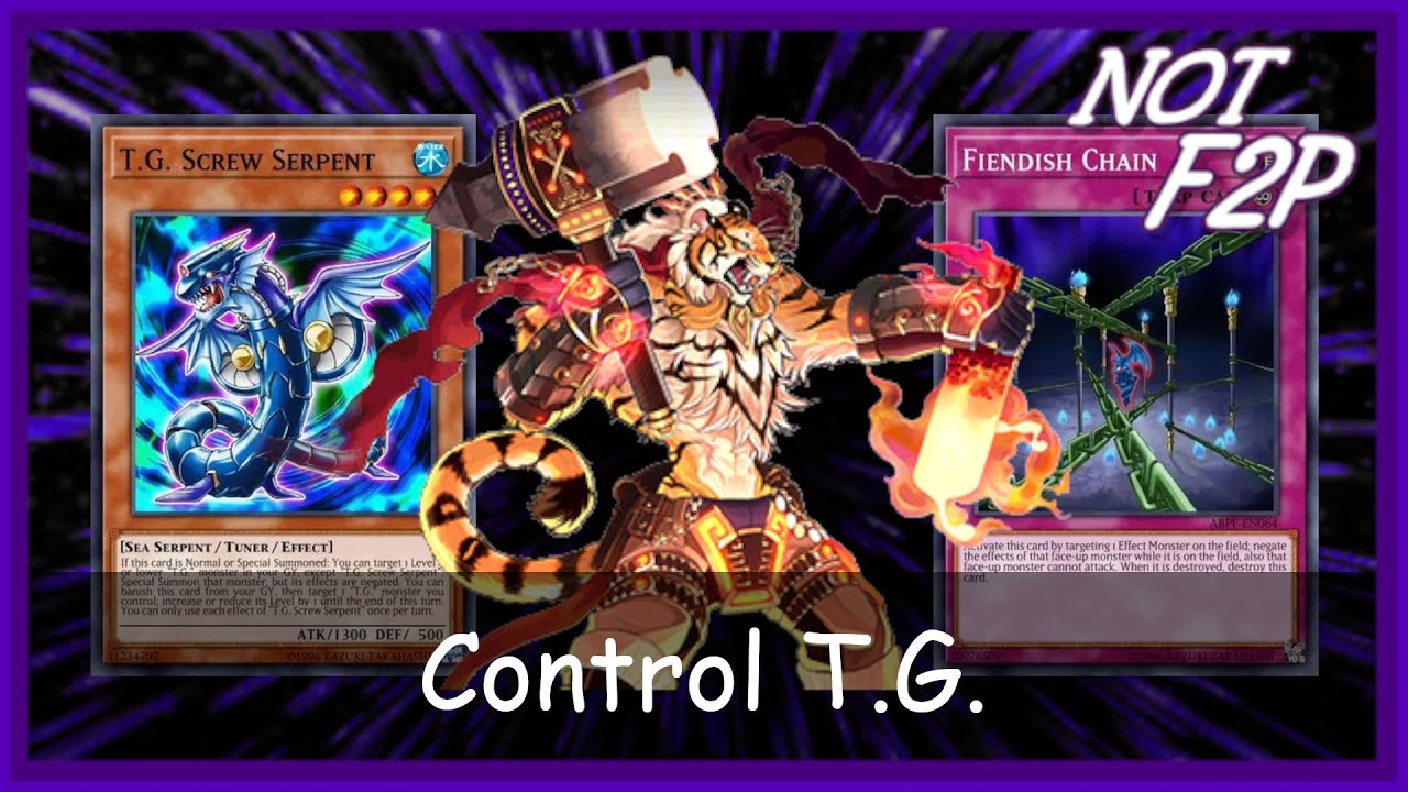 I Reached KOG with an Unusual T.G. Deck [Yu-Gi-Oh! Duel Links]