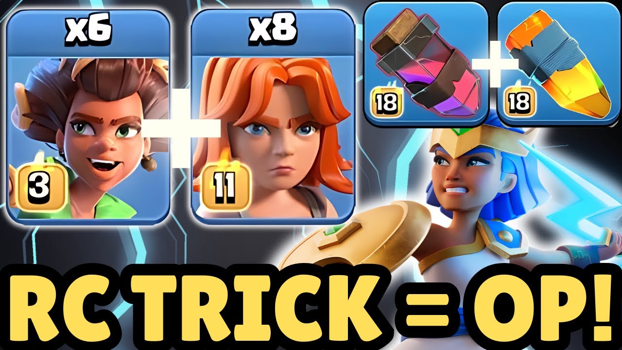 Root Riders Are UNSTOPPABLE with This RC TRICK at TH17! | Clash of ...