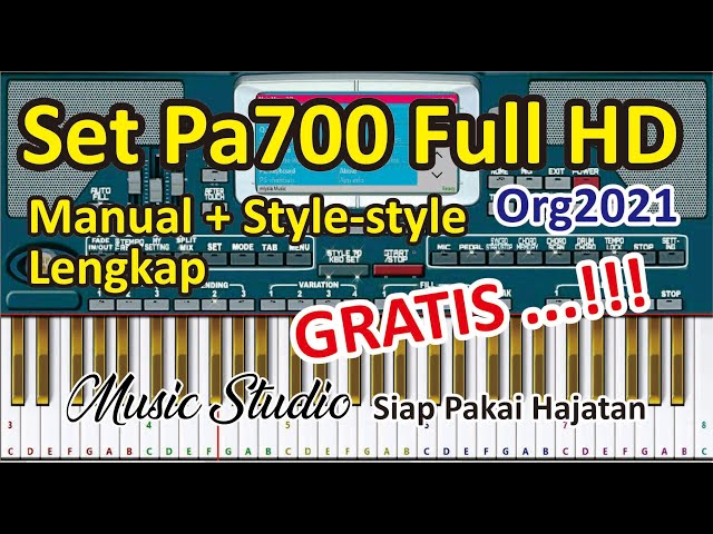 Set Dangdut PA700 Full HD Org Gratis || Download Set PA700 + Style Lengkap class=
