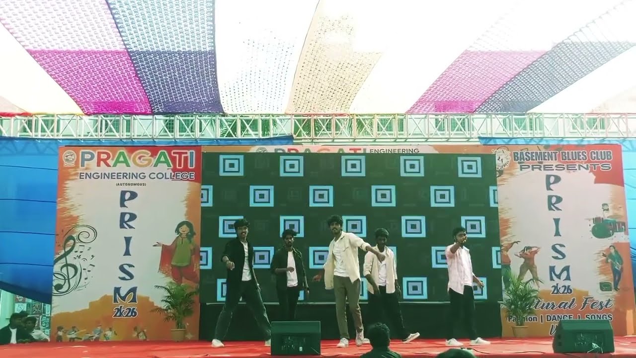 Prism 1st day part-8 at pragati engineering college. 