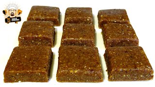 3 INGREDIENT HOMEMADE ENERGY BARS RECIPE