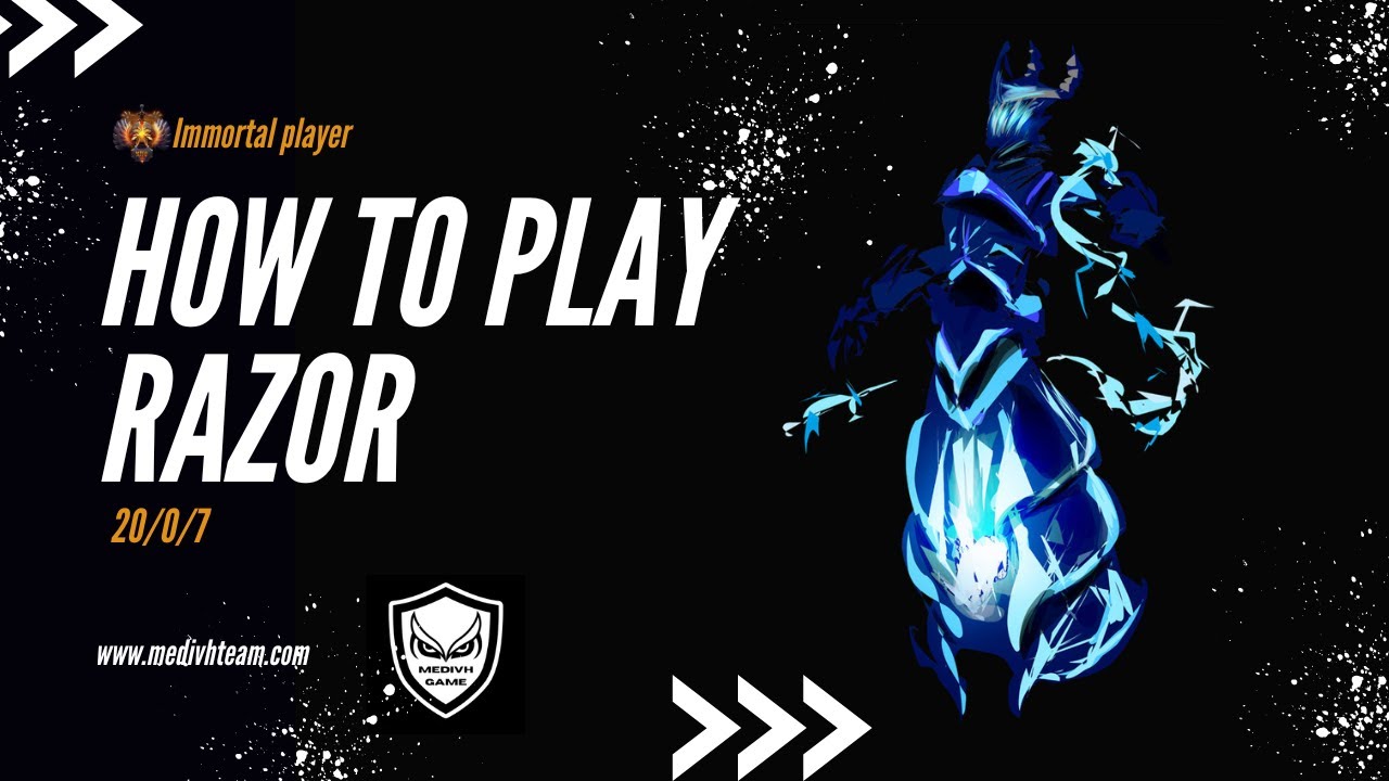 HOW TO PLAY RAZOR (Carry) | Immortal plays [Watch & Learn] - YouTube