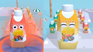 Juice Run Part 15 New Updates 🥤🥤 Max all levels walkthrough gameplay🥤🥤 Android and ios 🥤🥤💖