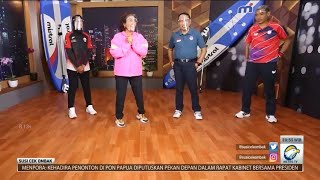 Susi Cek Ombak - Susi Tantang Menpora