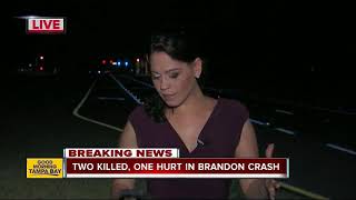 Two pedestrians killed in crash on Providence Road in Brandon