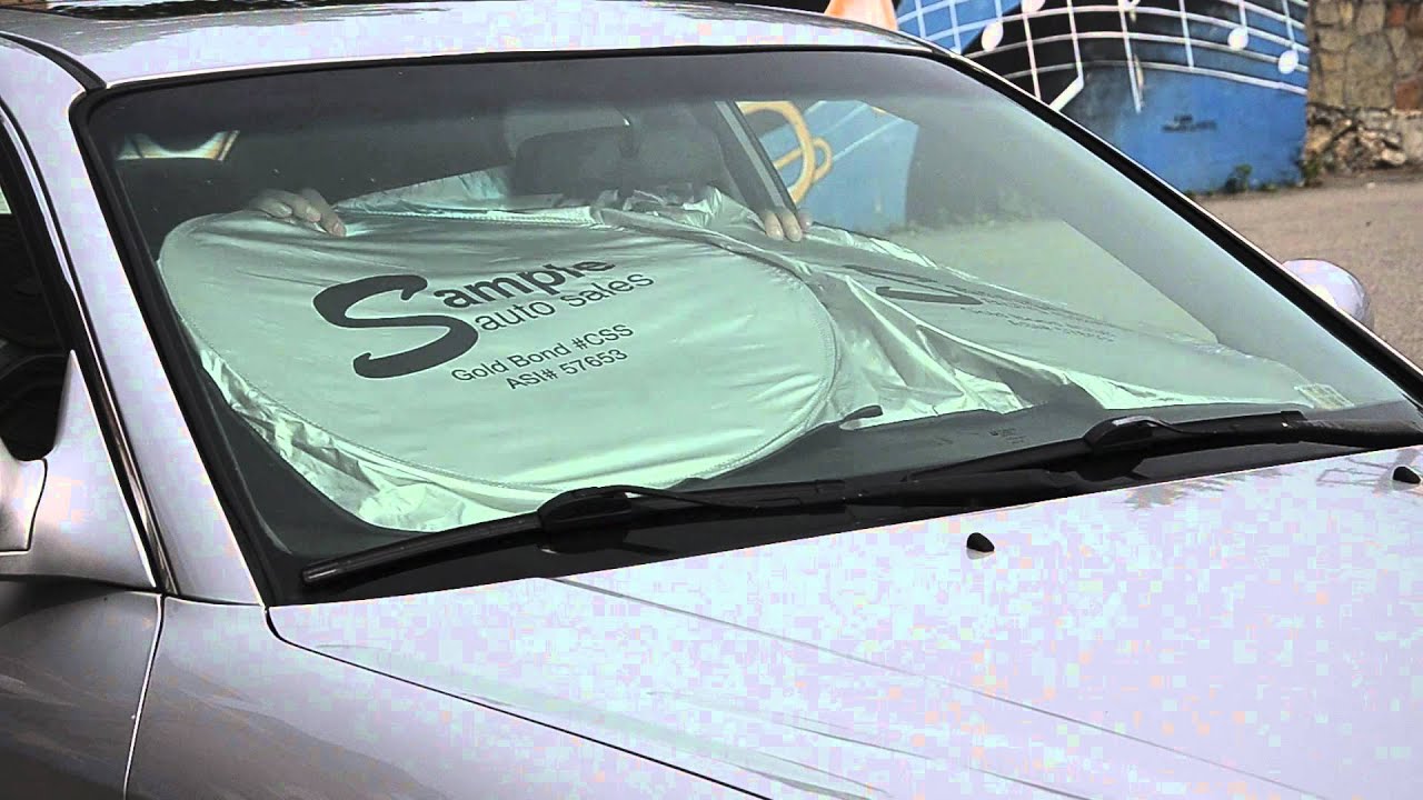 LogoPrinted Auto Sun Shade YouTube