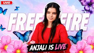 🔴 FREE FIRE LIVE WiTH ANJALI AND 1 VS 4 GUILD TEST😎 #classyff #ffive #nonstopgaming #girlgamer