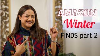 AMAZON WINTER FINDS PART 2 | WINTER CLOTHING HAUL| GoGlam