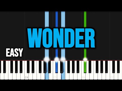 Wonder (PIANO SHEET) - Mercy Chinwo