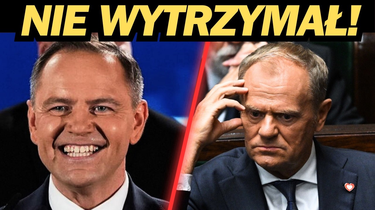 NAWROCKI NIE WYTRZYMAŁ - UDERZA W TUSKA!