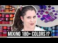 I Mixed All My Soap Colorants Together (180+ Colors!!) | #12DaysofSoapmas2019 | Royalty Soaps