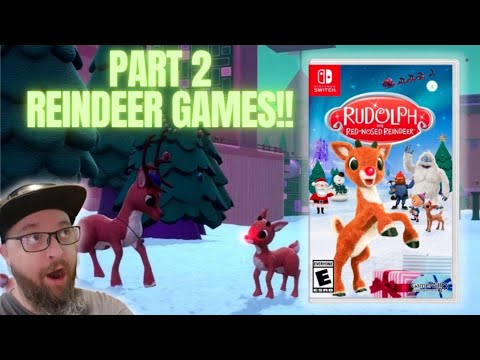 NEW Rudolph Game... Let's Play!!! Part2: Reindeer Games!!! - YouTube