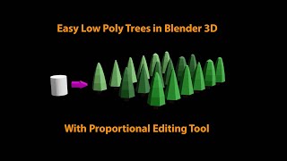 Making Trees - Blender Beginner Tutorial - Part 2
