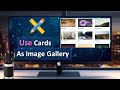Display image gallery from unsplashcom in oracle apex cards