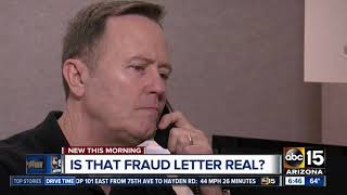 Let Joe Know looks into a suspicious letter about opening a new account