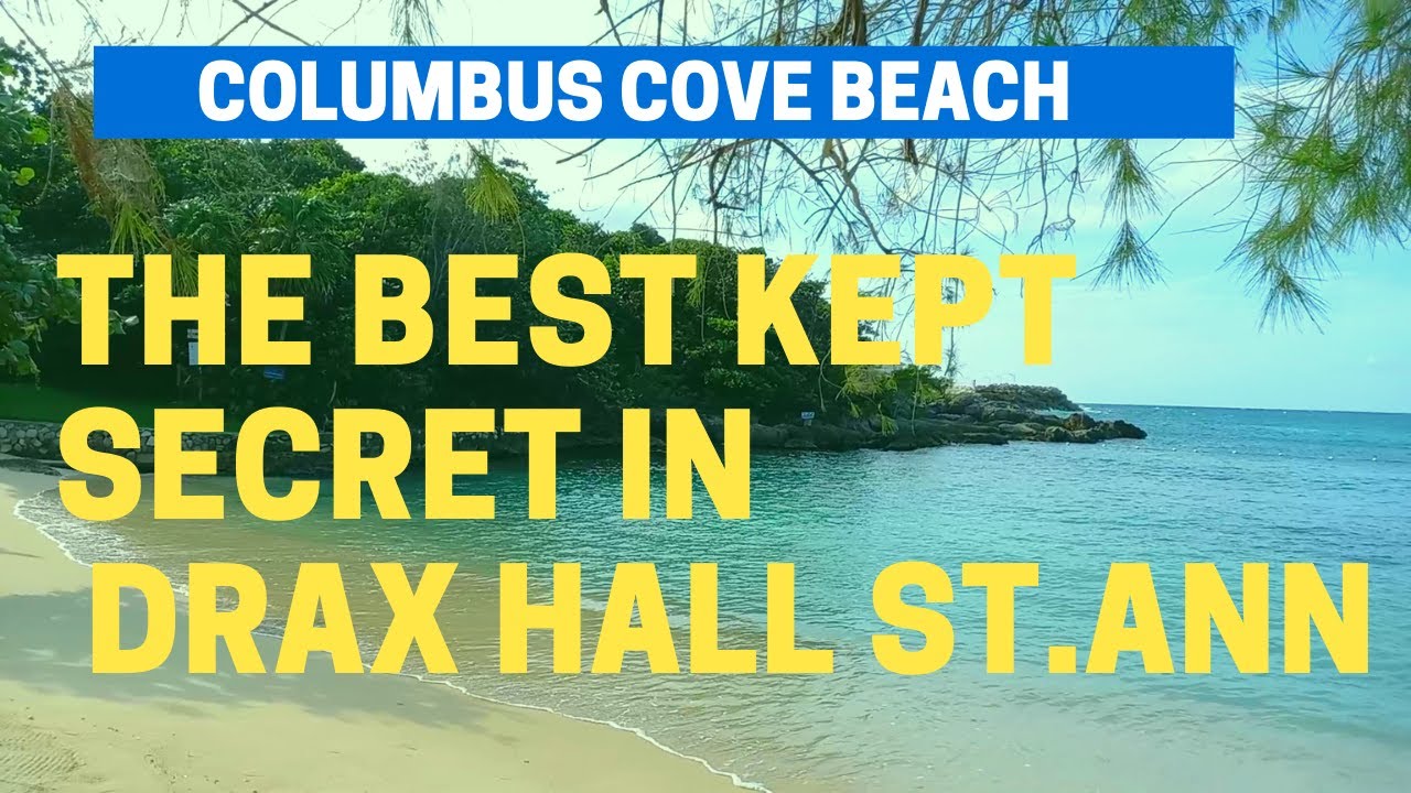 Columbus Cove Beach A hidden gem in Drax Hall St. Ann Jamaican