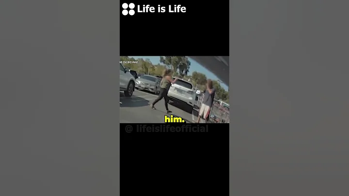 STRANGER GRABS INNOCENT GIRL in car park... help! (REAL FOOTAGE) #signalforhelp  #tiktok