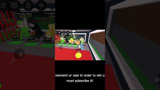 Giving away los combi! #roblox #fypシ゚viral #robloxedit #robloxshorts #robloxnews #giveaway