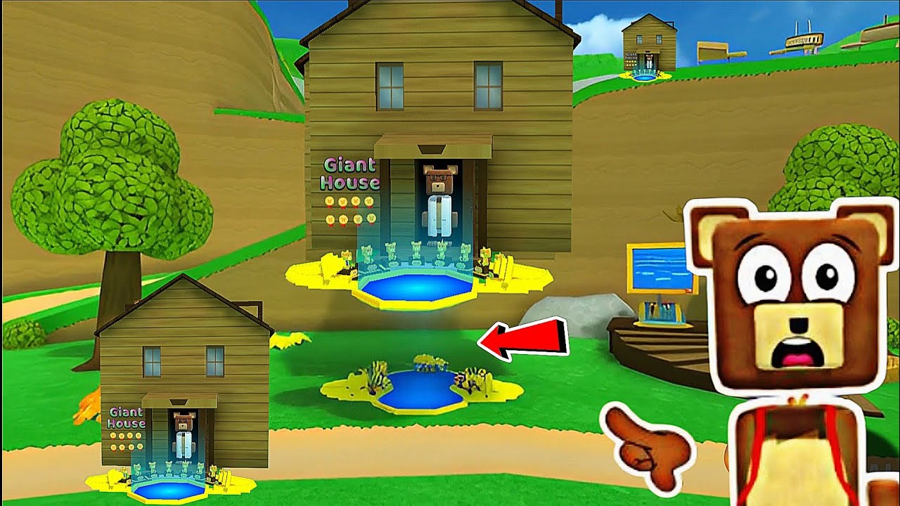 Giant House All Bugs and Glitches Super Bear adventure 