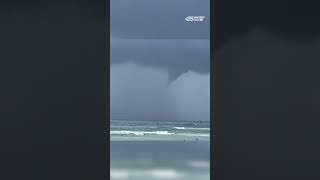 Waterspout seen off the coast of Hutchinson Island