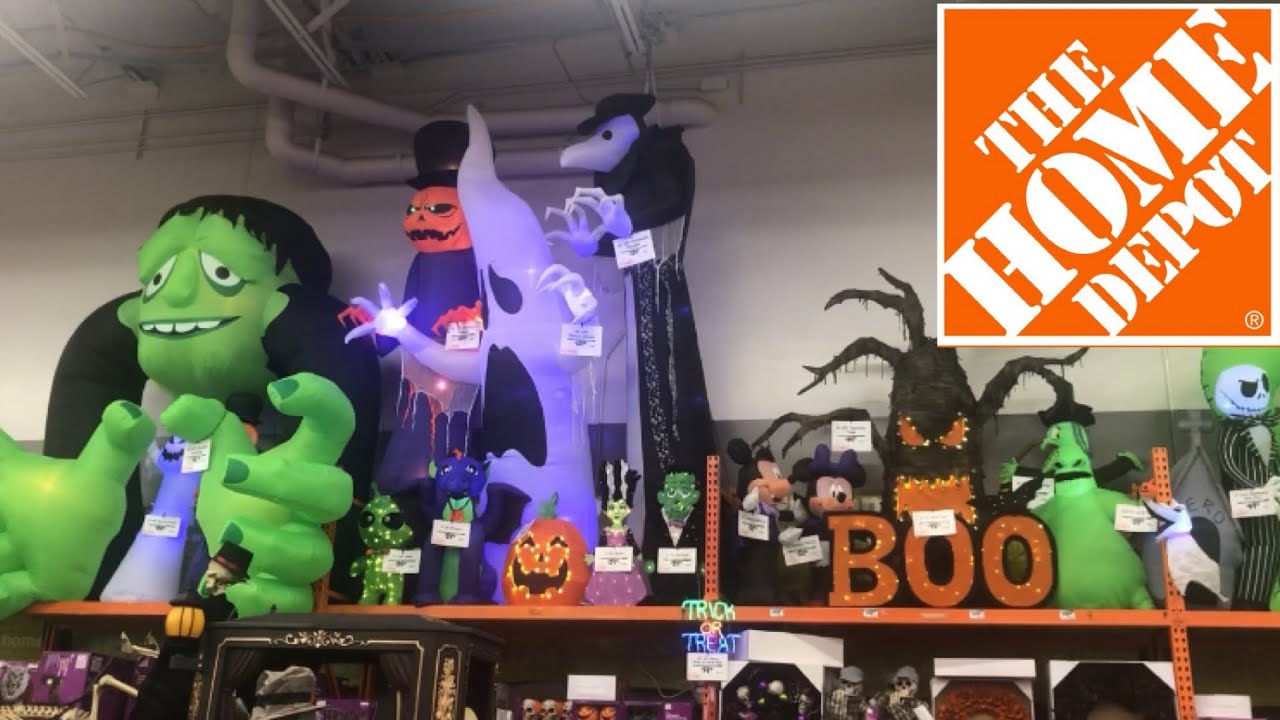 HOME DEPOT HALLOWEEN DECOR September 14, 2020 YouTube