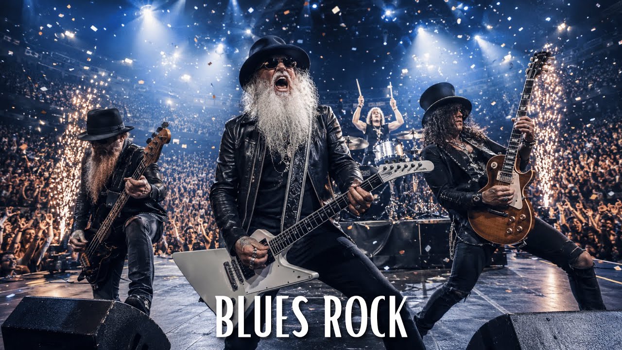 ZZ Top, SRV, Eric Clapton, Jimi Hendrix – Vintage Blues Rock