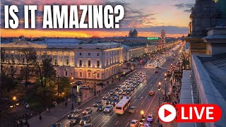 This IS ST. PETERSBURG LIVE (Better than Moscow?)