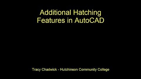 Additional Hatching Features in AutoCAD