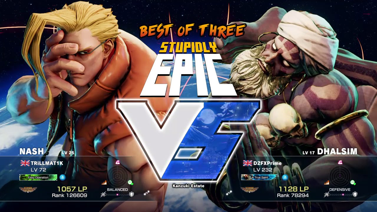 Ranked STREET FIGHTER V - TRiLLMAT1K (Nash) v Prime (Dhalsim) preview shoes