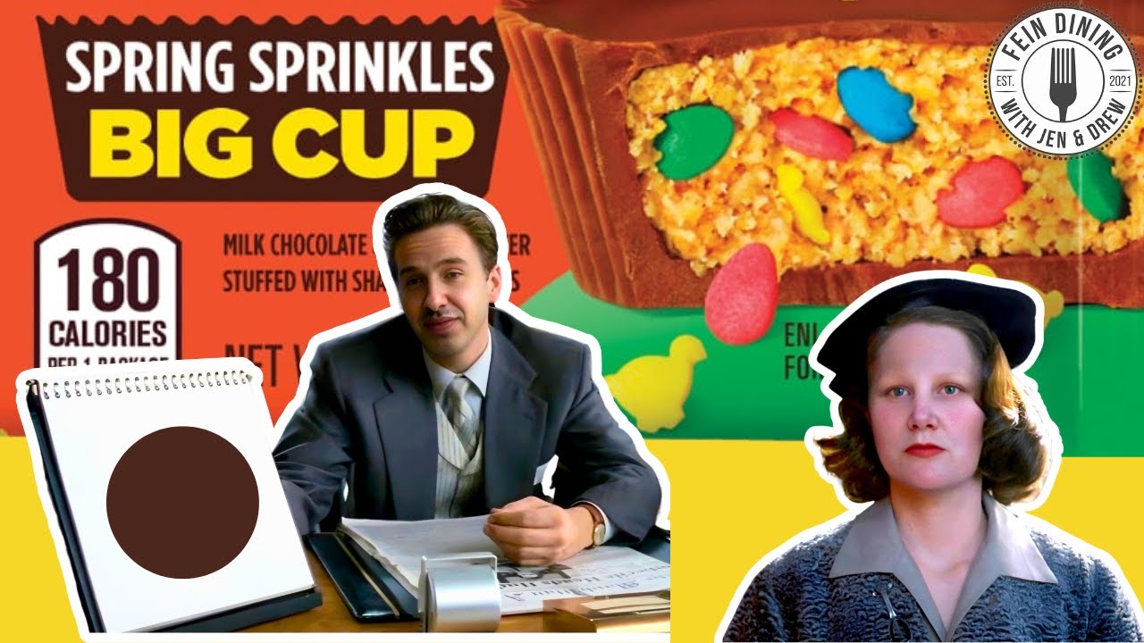 REESE'S Spring Sprinkles Big Cup Review 🥜🍫 Will We Talk Round In ...