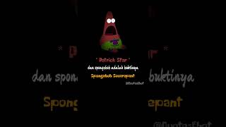 Patrick Star.  #quotes #katakatabijak #spongebob #patrick #shorts