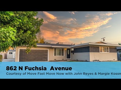 862 N Fuchsia Avenue, Ontario, CA home video tour