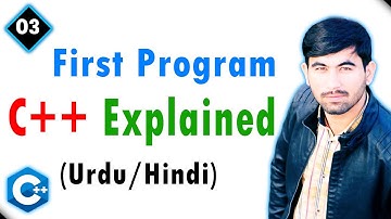 C++ First Project Explanation | What is iostream libraries in Urdu Hindi