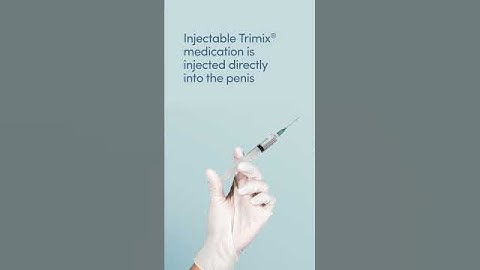 What are Trimix injections for erectile dysfunction? #shorts