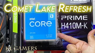 intel Core i3 10105F Comet Lake Refresh ASUS PRIME H410M-K GTX1060 3GB PC Build Benchmark