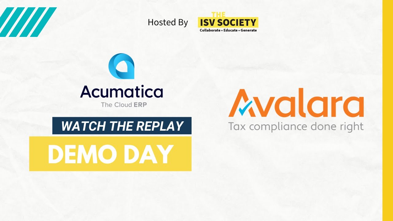 Acumatica Demo Day - Avalara
