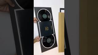 How to insert your 12” inch double vinyl records with cover into DIY frame at home