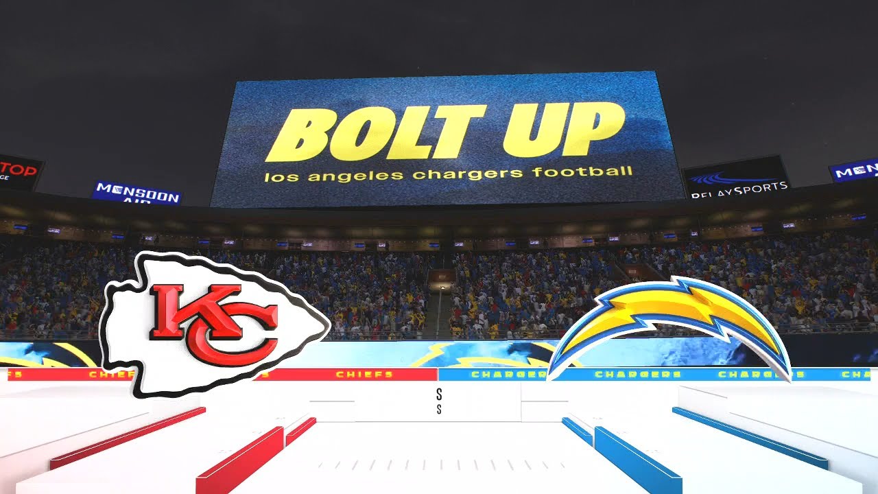 Madden NFL 26 - Kansas City Chiefs Vs Los Angeles Chargers PS5 Simulation Week 1 (Updated Rosters)