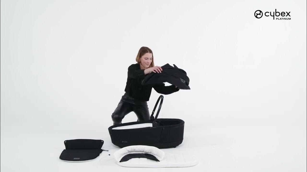 How to Attach the Lux Carry Cot Pack I ePRIAM Stroller Travel System I