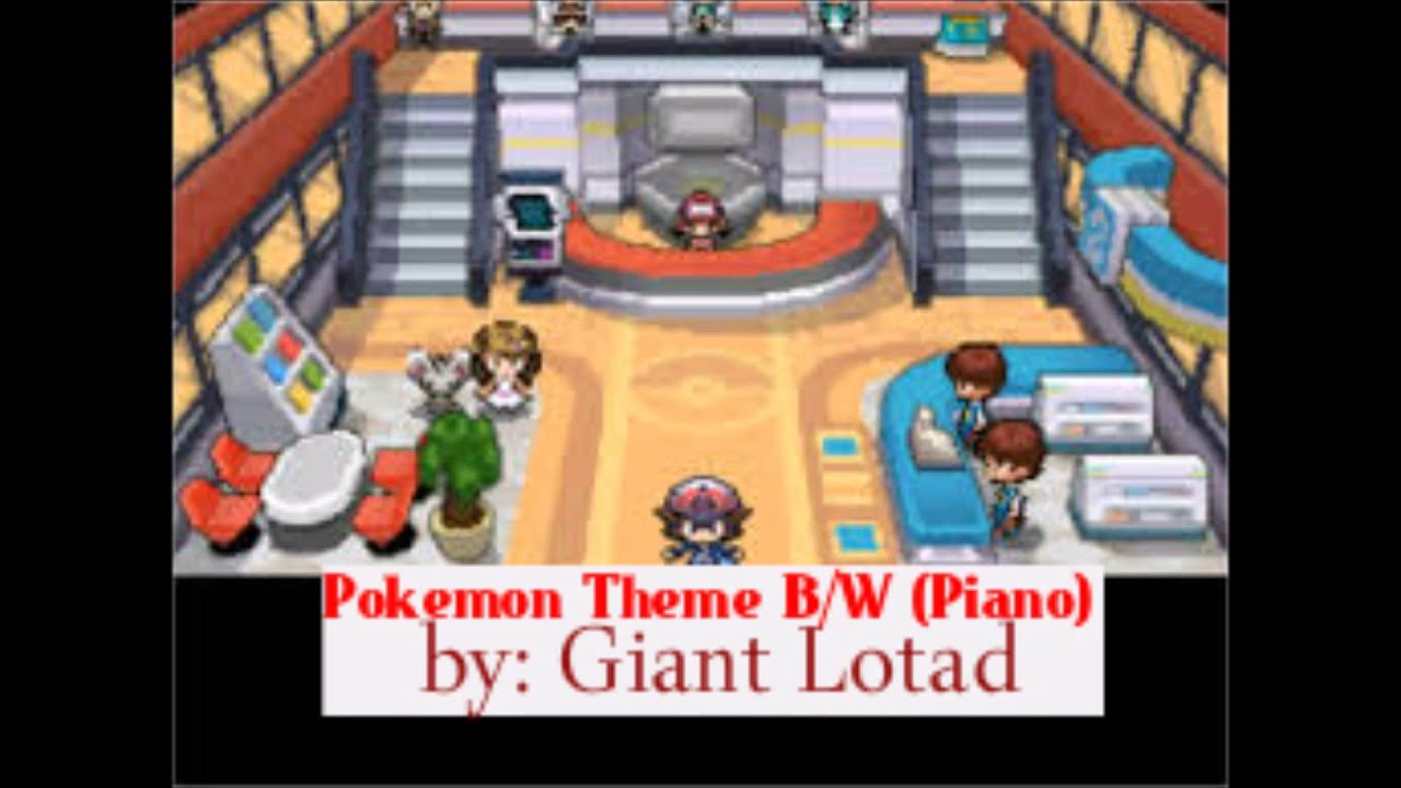 Center Pokemon Piano Center Pokemon Piano