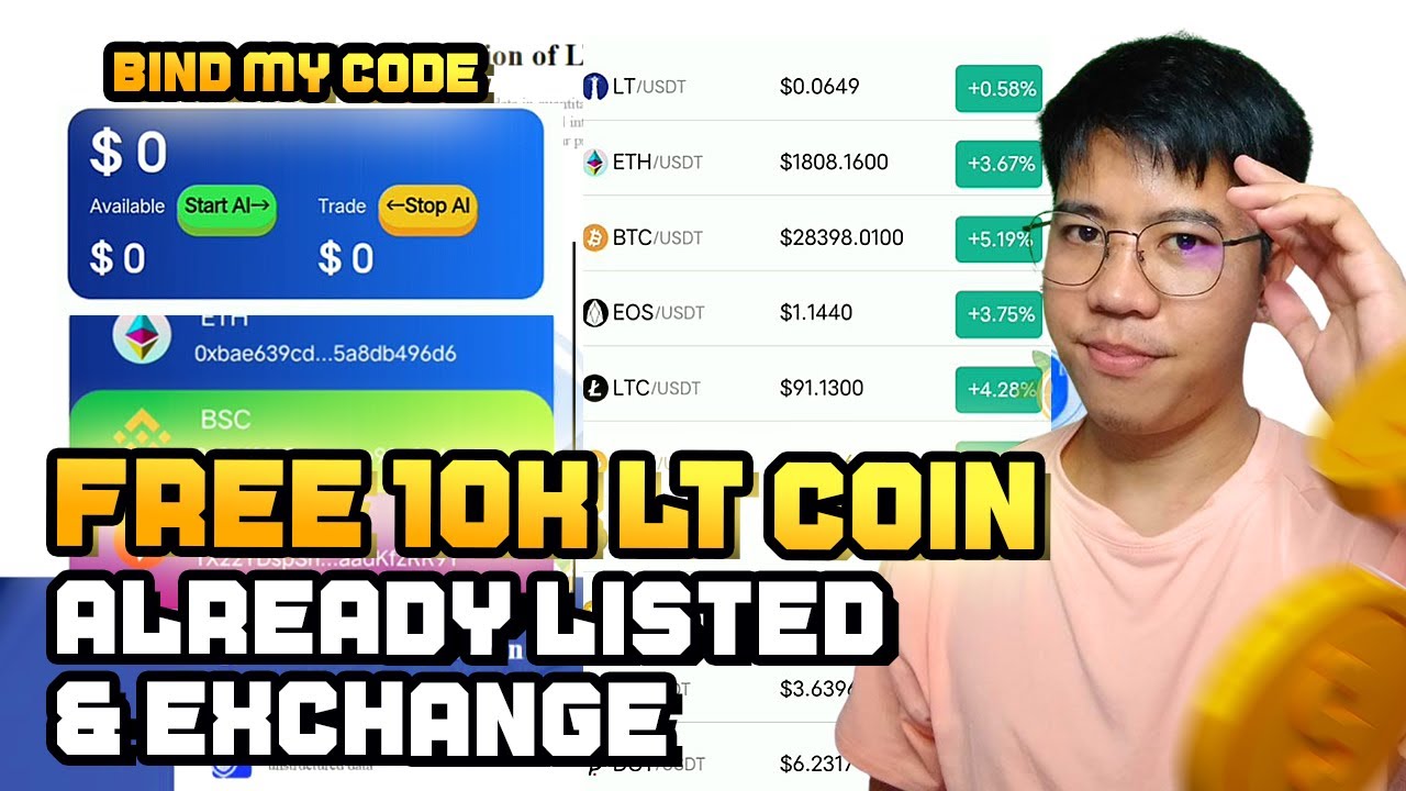 LT WALLET - MAY FREE 10K LT COINS DITO + LISTED/EXCHANGE NA | Ai Mining App 2023