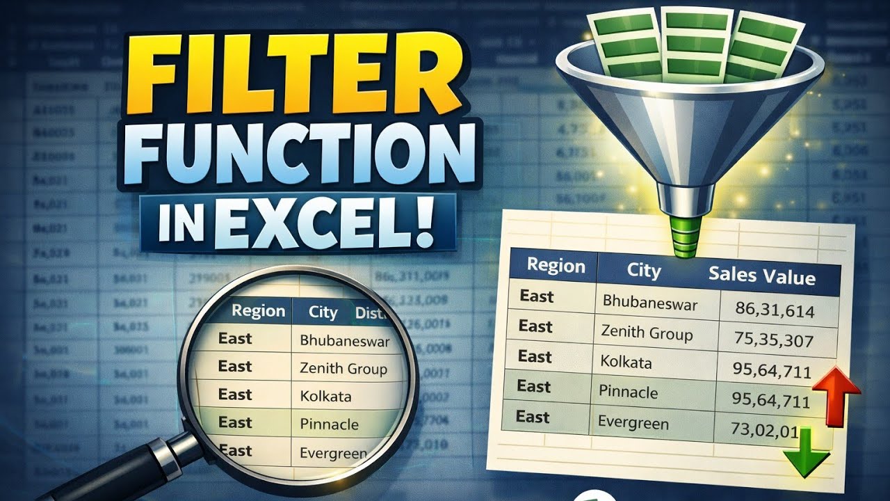 FILTER Function in Excel With 5 Examples | How to Use Advanced Filter ...