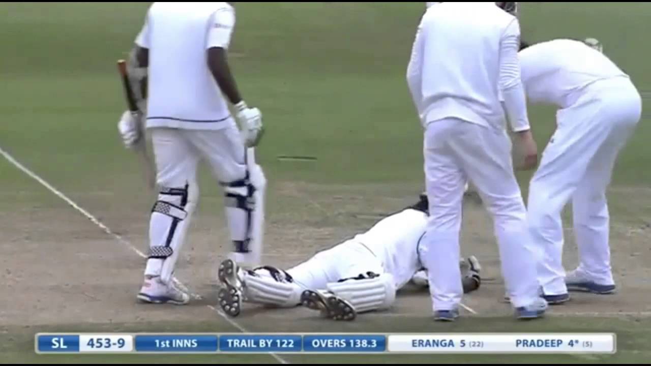 CHRIS JORDAN WICKETS VS SRILANKA - 2013 TEST SERIES