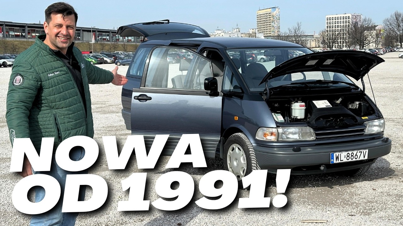 MARZENIE POLAKÓW Z LAT 90? 🤩 TOYOTA PREVIA JAK NOWA!