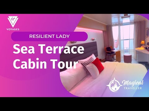 Step Inside the Luxurious Resilient Lady: Cabin Tour of Sea Terrace Cabin 13050Z!