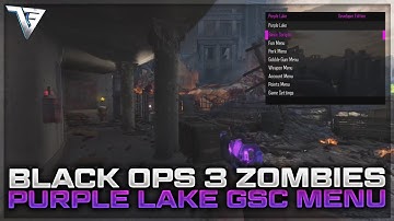 [PC] BLACK OPS 3 ZOMBIES "PURPLE LAKE" GSC MODMENU (STATS, GIVE GOBBLE GUMS & MORE) +DOWNLOAD