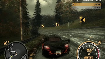 Need for Speed Most Wanted (2005) - Walkthrough Part 64 boss battle - blacklist #9 race 2